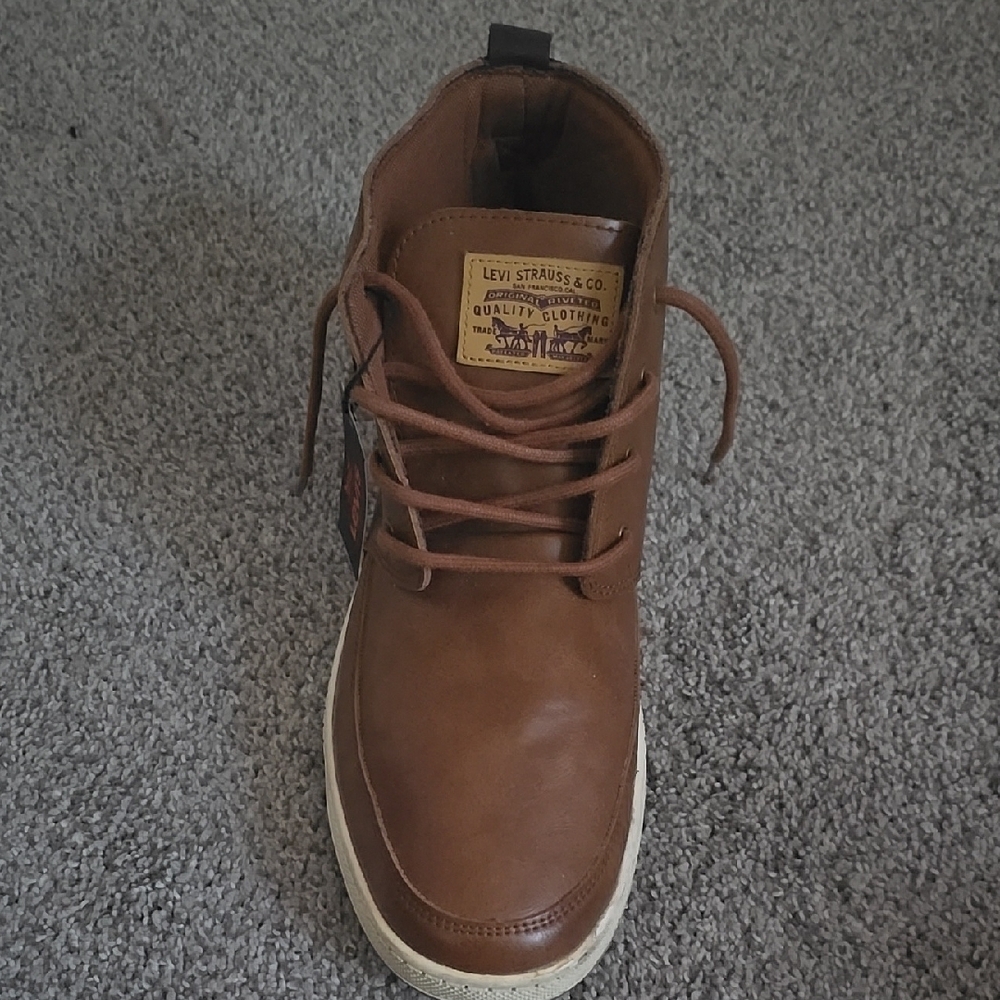 Levi's Men's Brown Leather Shoes